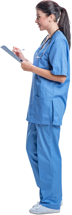 Medical Professional Charting PNG Image