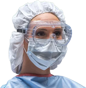 Medical Professional Safety Goggles PNG Image