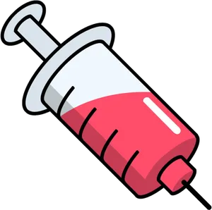 Medical Syringe Clipart PNG Image
