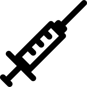 Medical Syringe Icon PNG Image