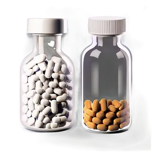 Medication Bottle Clipart Png 05252024 PNG Image