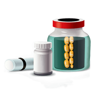 Medication Bottle Clipart PNG irk PNG image with transparent background