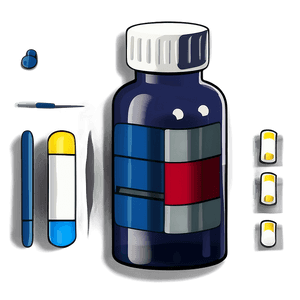 Medication Bottle Clipart PNG tpp PNG image with transparent background