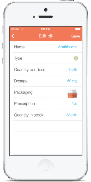 Pt5 - Pill Reminder Ui Mobile, HD Png Download PNG image with transparent background