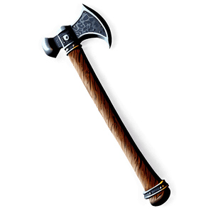 Medieval Axe Drawing PNG 05252024 PNG image with transparent background