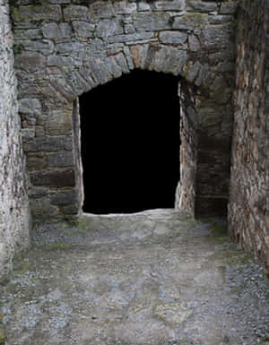 Medieval Castle Archway Entrance.jpg PNG image with transparent background