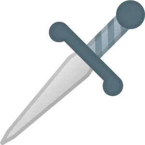 Medieval Dagger Illustration PNG Image