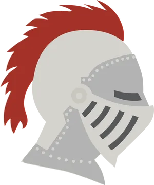 Medieval Knight Helmet Icon PNG Image