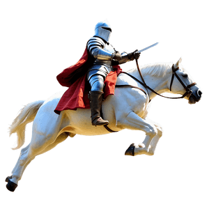 Medieval Knight Jumping PNG 06242024 PNG