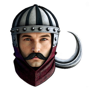 Medieval Knight Mustache PNG aei71 PNG