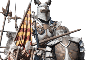Medieval Knightsand Armor PNG with transparent background