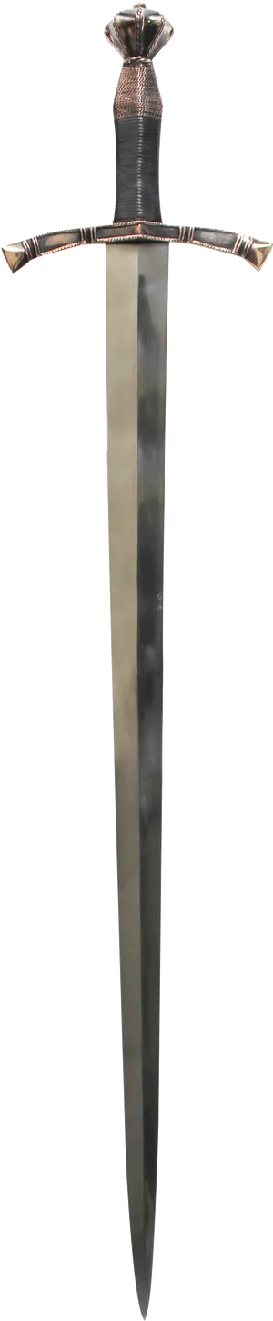 Medieval Longsword Isolated PNG Image