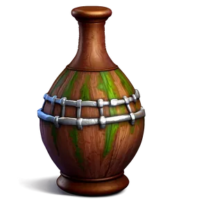 Medieval Potion Bottle Png Kmf3 PNG Image