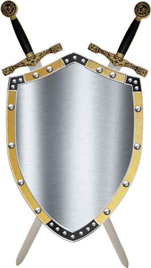 Medieval Swords Clipart - Medieval Swords And Shield Png, Transparent PNG with transparent background