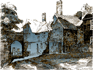 Medieval Village Png, Transparent PNG with transparent background