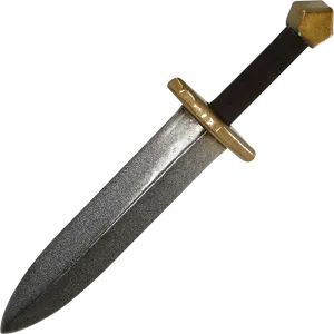 Medieval Style Dagger Isolated PNG Image