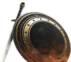 Medieval Swordand Shield PNG Image