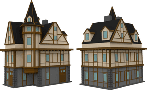 Medieval House Blender, HD Png Download PNG image with transparent background