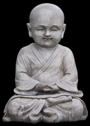 Meditating Buddha Statue PNG image with transparent background