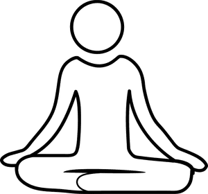 Meditation Yoga Posture - Meditation Icon, HD Png Download PNG image with transparent background