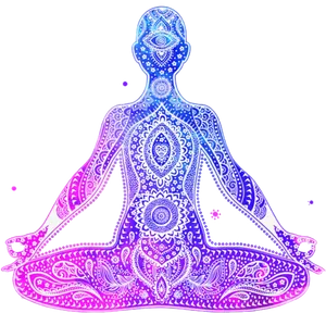 Meditative Energy Aura Illustration.png PNG Image