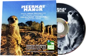 Meerkat Manor_ Promo D V D PNG Image