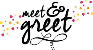 Meetand Greet Event Banner PNG with transparent background