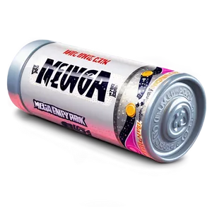 Mega Energy Drink Can Png Pky PNG Image