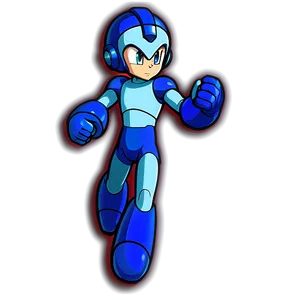 Mega Man Running Png 6 PNG Image