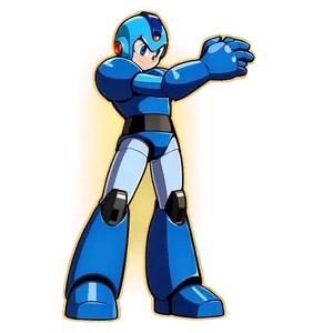 Mega Man Victory Pose Png Tvq56 PNG Image