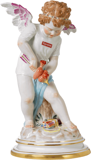Meissen Marks Blue Crossed Swords & Augustus Rex Marks - Supreme X Meissen, HD Png Download PNG image with transparent background