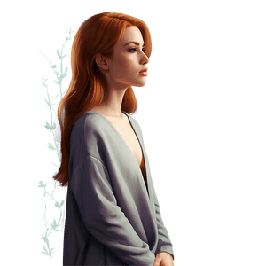Melancholy Mood Art PNG 05212024 PNG image with transparent background