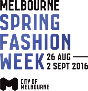 Melbourne Spring Fashion Week2016 Logo PNG Image