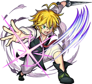 Meliodas_ Anime_ Character_ Action_ Pose PNG Image