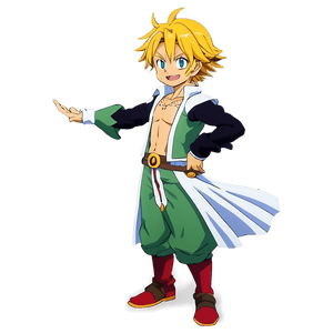 Meliodas Anime Character PNG 38 PNG image with transparent background