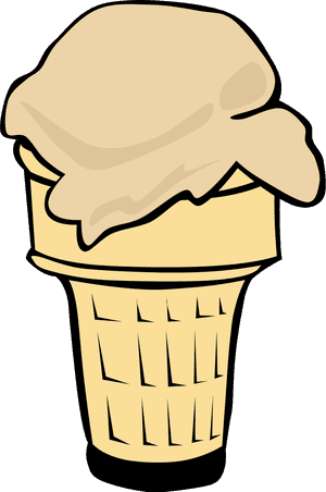 Fast Food Desserts Ice - Ice Cream Cone Clip Art, HD Png Download PNG image with transparent background