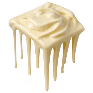 Melting White Chocolate PNG wic PNG
