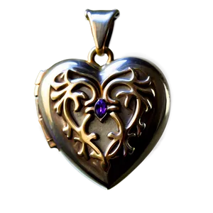 Memorial Heart Locket Png Ksy51 PNG Image