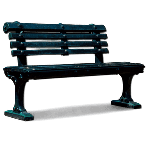 Memorial Park Bench PNG 06252024 PNG with transparent background