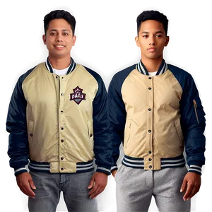 Men's Varsity Bomber Jacket Png Gov PNG Image