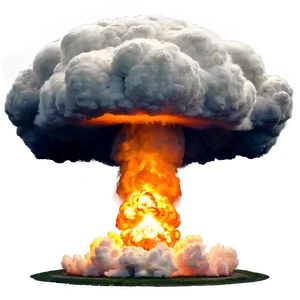 Menacing Nuclear Explosion Png Swq42 PNG Image