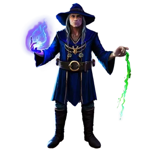 Menacing Sorcerer Png Pmy24 PNG Image