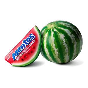 Mentos Watermelon Candy Png 06252024 PNG Image