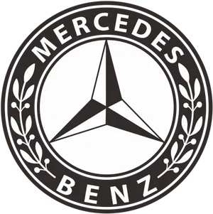 Mercedes Benz Logo Classic PNG Image