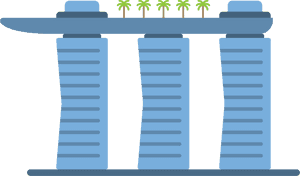 Merlion Singapore Hotel Park Landmark Hotels Icon Clipart - Clipart Singapore Icon, HD Png Download PNG image with transparent background