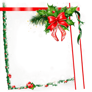 Merry Christmas Frame PNG 40 PNG