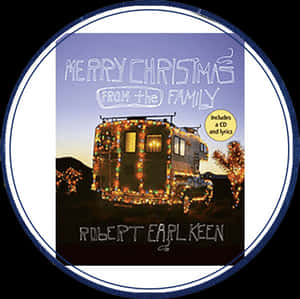 Merry Christmas From The Family Album Cover PNG image with transparent background