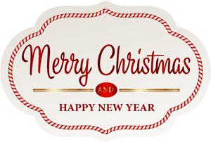 Christmas Label Paper Gift Clip Art - Label, HD Png Download PNG image with transparent background