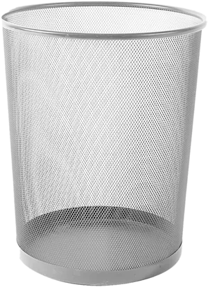 Mesh Waste Basket Empty PNG Image