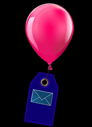 Message Balloon Tag Illustration PNG image with transparent background